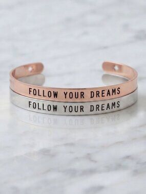Follow Your Dreams 2 Piece Bracelet Set